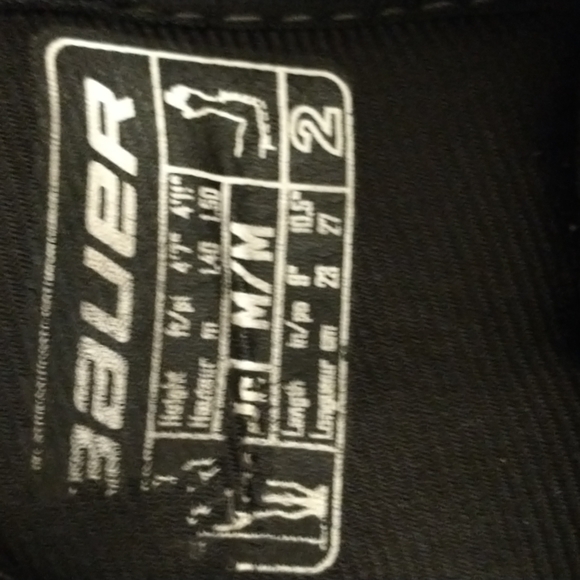 Bauer ice hockey elbow protection pads junior medium - Picture 5 of 12